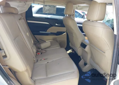 2016 Toyota Highlander Xle V6 from USA, damaged, VIN 5TDKKRFH2GS503198